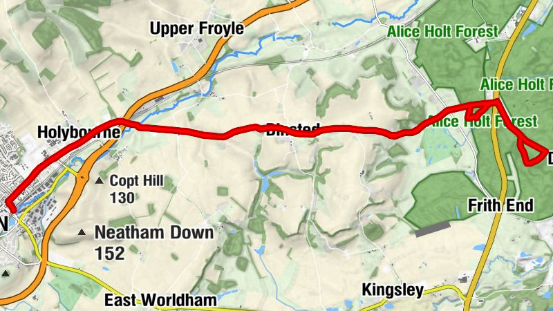 Alton - Anstey - Holybourne