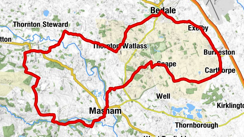 The Fox & Hounds - Snape Methodist Church - St Mary the Virgin, Thornton Watlass - St Lambert