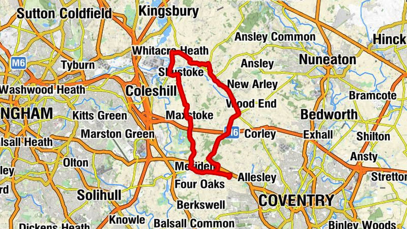 Fillongley CP - St.Michael & All Angels - Meriden Methodist Church - Meriden