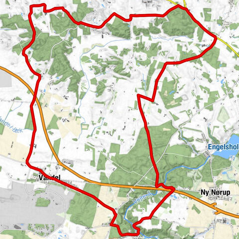Lille Lihme Østermark - Lille Lihme - Rodal - Gødding