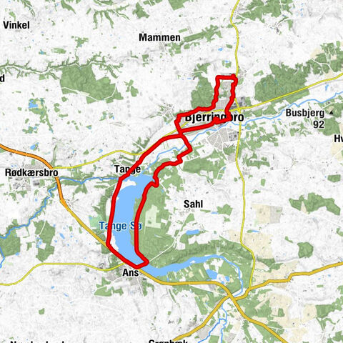 Viborg Kommune - Bjerringbro - Ans - Tange