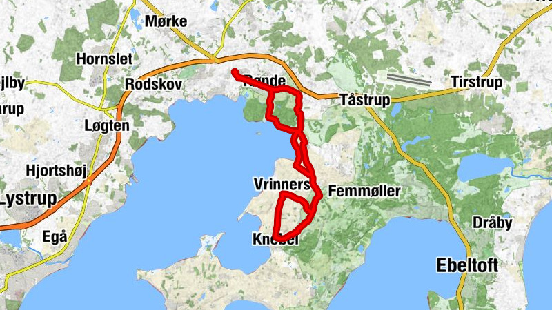 Følle - Rønde - Kalø - Stabelhøie
