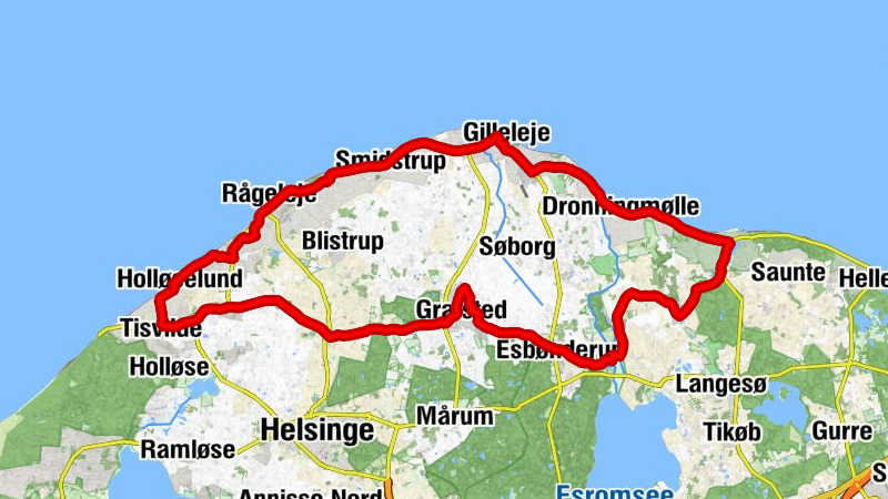Græsted - Græsted Kirke - Valby Kirke - Gilleleje Kirke