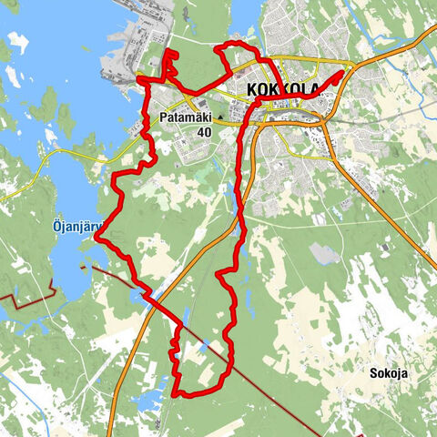 Lehtopuisto - Piispanmäki - Kokkola - Matalamaa
