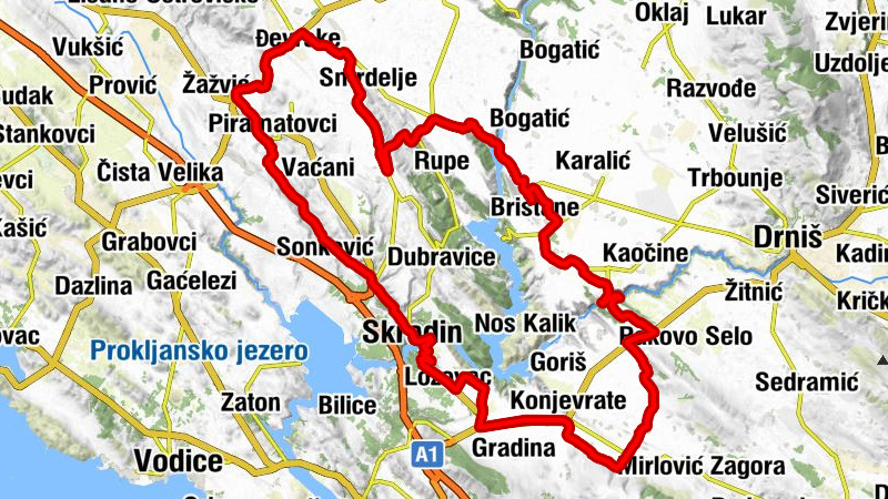 Lozovac - Golub - Veliki Plančinik - Crkva svetog Jere