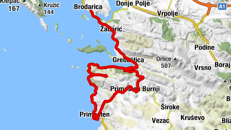 Brodarica - Žaborić - Jasenovo - Crkva sv. Roka