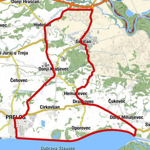 Goričan - crkva svetog Ivana Nepomuka - Crkva svetog Roka - Kapela svetog Floriana