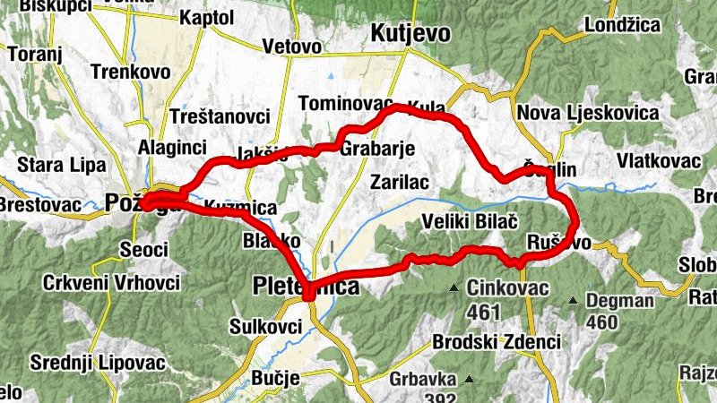 Požega - Crkva Uzašašća Isusova - crkva svete Barbare