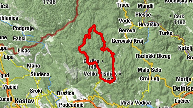 Planinarski dom "Sušak" - Cajtige - Kuća Lazac - Veliki dom "Platak"