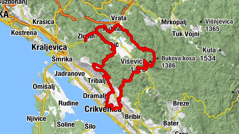 Zlobin - Kapelica Svetog Križa - Bitoraj - crkva svetog Ivana Krstitelja