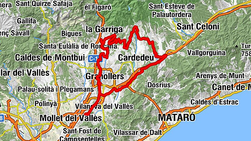 Mollet del Vallès - Santa Maria - Sant Feliu de Canovelles - Montmeló
