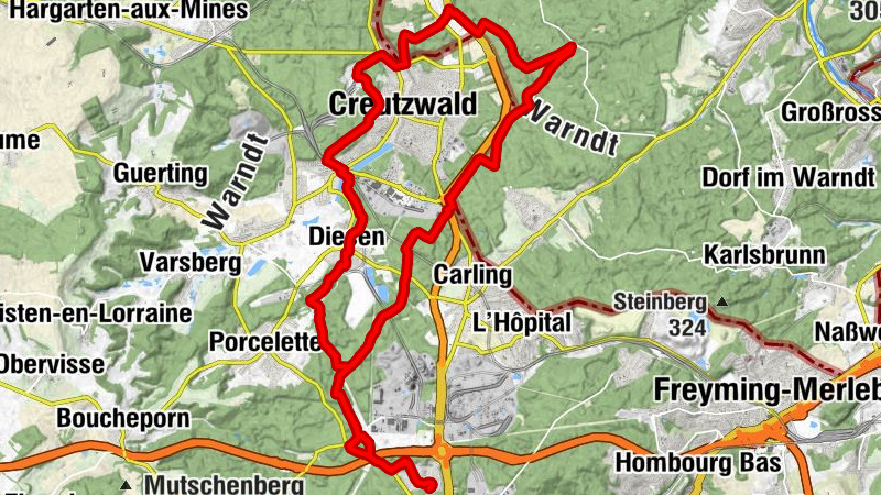 Saint-Avold - Église Saint-Pie X - Am Warndtweiher - Église Notre-Dame-de-la-Paix