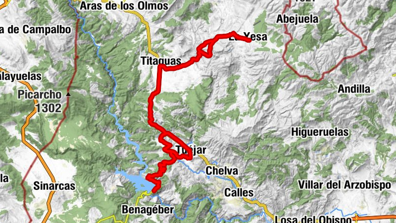 El bosque animado - La Yesa - Obispo Hernández - Ermita de la Purísima