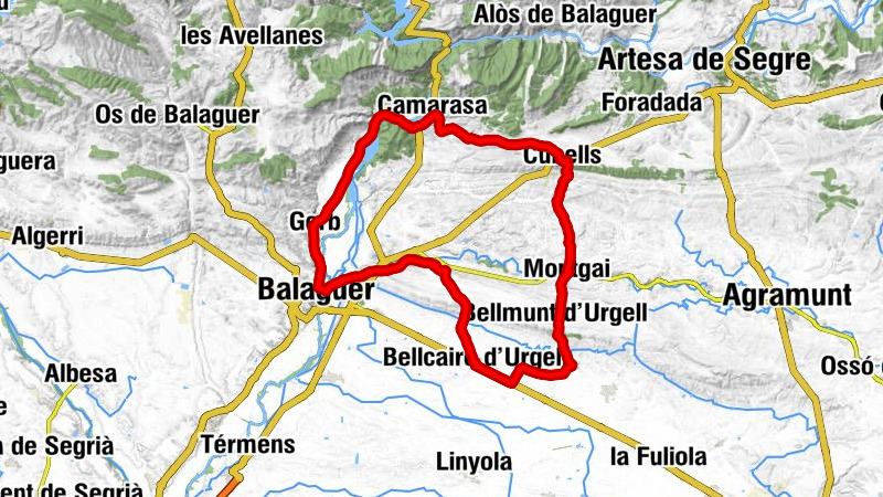Bellcaire d'Urgell - Turó de la Verge de la Guardiola - Sant Miquel Arcàngel - Besteu