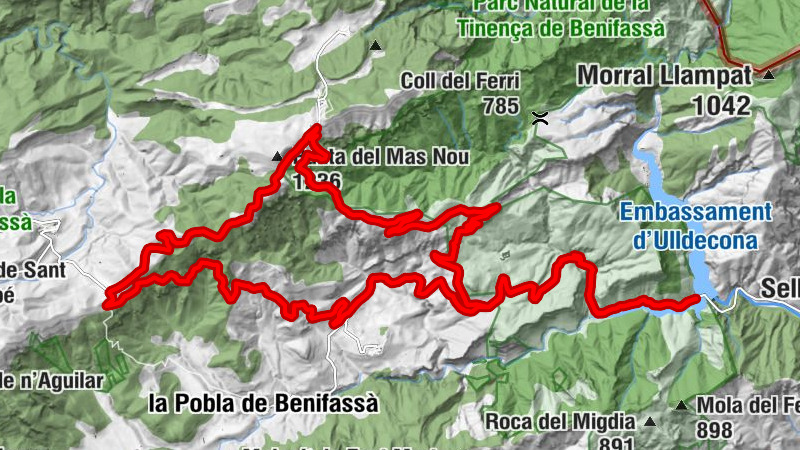 Coveta del Pobre - Mirador La Tinenca de Benifassa - Cap de la Serra