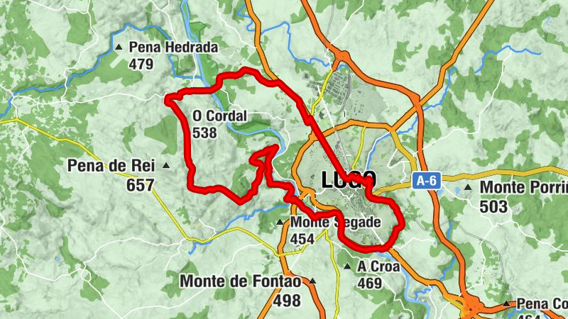 Lugo - Capela de San Roque de Riazón - O Cordal - Igrexa de Santa María Madalena de Adai