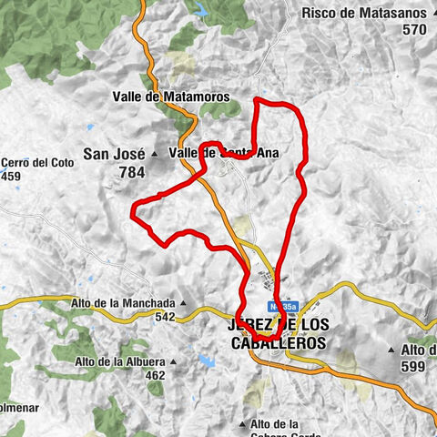 Jerez de los Caballeros - Iglesia de San Miguel Arcangel - Capilla de San Antoñito - El Rodeo