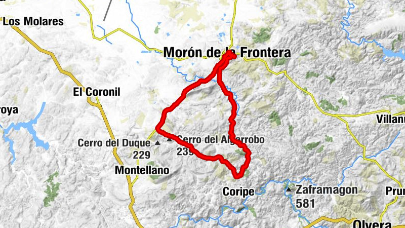 Morón de la Frontera - Guadaira - Caleras de la Sierra - La Compañía