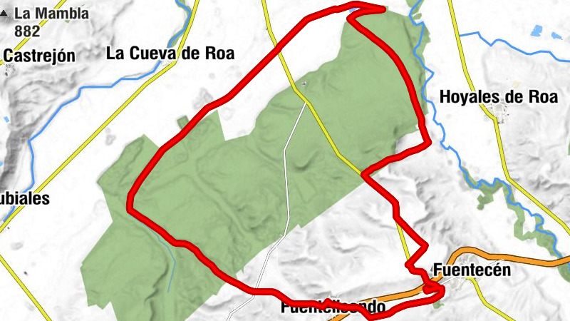 Las Solanas - Fuentelisendo - Malmayor - Valdolleros