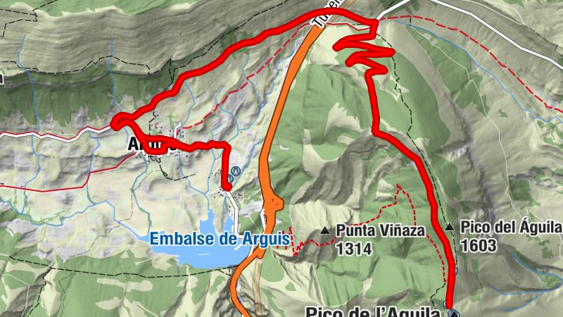 Merendero La Foz - Pico del Águila - Pico de l'Aguila - Iglesia Parroquial de San Miguel
