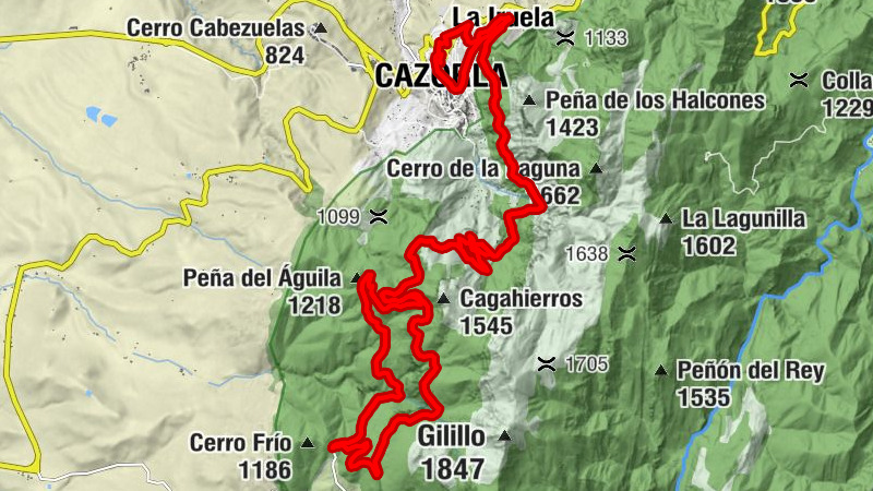 Cáritas Parroquial - Cristo del Valle - Peña del Águila - Cazorla