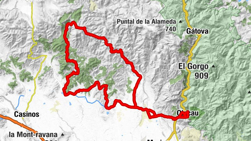 Olocau - Collado de Horrios - Església de la Mare de Déu del Rosari - L'Arquet
