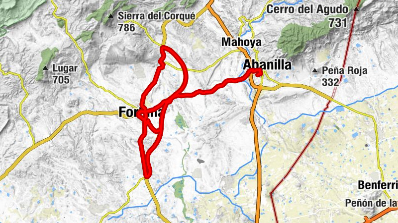 Abanilla - Fortuna - El Campillo de Arriba - Cabezos del Puerto