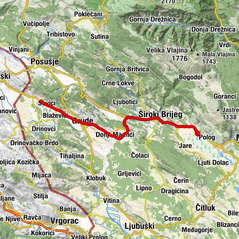 Vlašići - Grude - kapelica svetog Ante - Hram Sv. mučenice Nedjelje