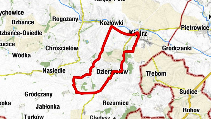 Kietrz - Kościół parafialny pw. św. Tomasza Apostoła - Lamuzga - Kościół parafialny pw. św. Bartłomieja