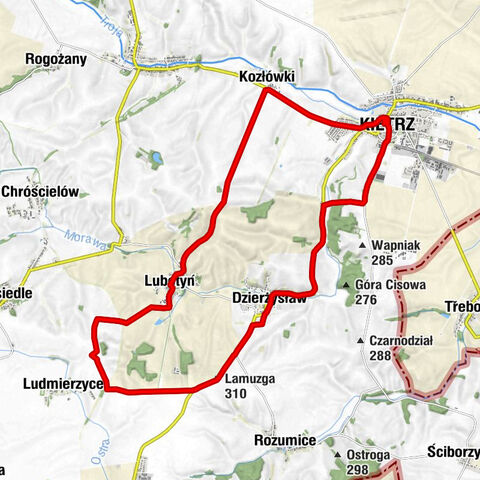Kietrz - Kościół parafialny pw. św. Tomasza Apostoła - Lamuzga - Kościół parafialny pw. św. Bartłomieja