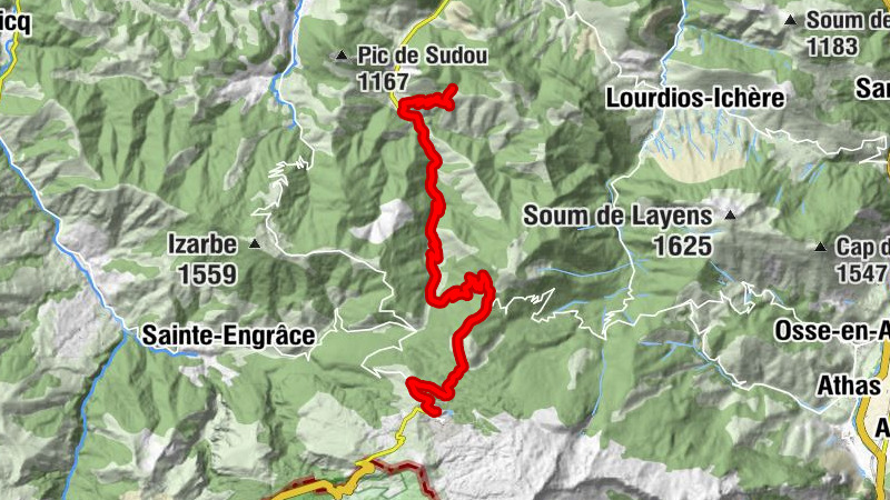 Cabane d'Auriste - Ibarry - Plateau de Chousse - Col du Soudet