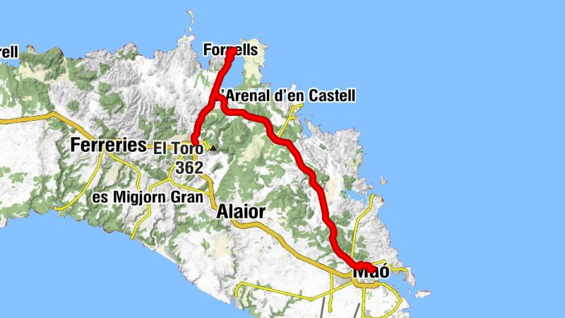 Maó - es Mercadal - Ca na Marga - Esglèsia de Sant Antoni Abat