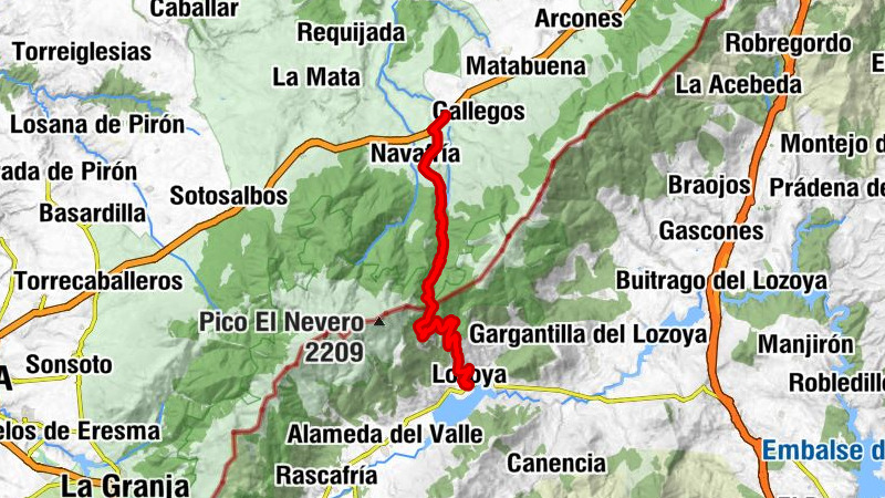 Ceguilla - Navafría - Refugio Muchachera - Refugio de Navafría