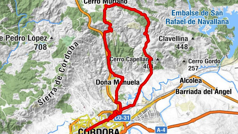Córdoba - Zumbacón - Gavilán - Cerro Muriano