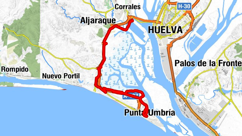 Punta Umbría - Las Marismillas - Aljaraque - Huelva