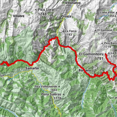 Urria - Iglesia de San Pedro d' Arroxo - Coḷḷá'l Fresno - El Gamoniteiru