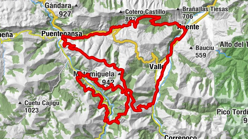 Ruente - Ermita de San Vicente - Iglesia de San Roque - Ermita de san Antonio Abad