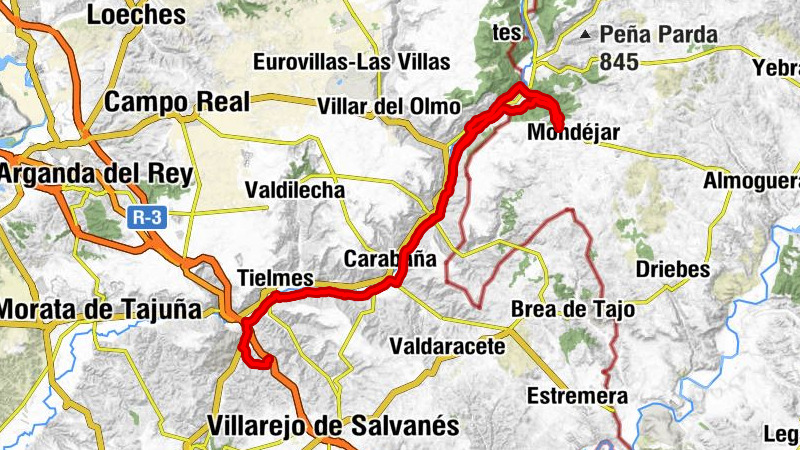 Perales de Tajuña - Camino de las Peñuelas - La Besana