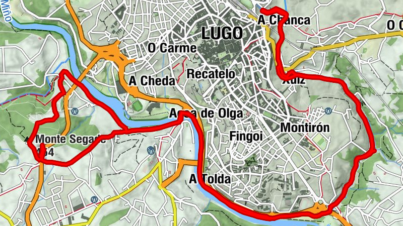 Orbazai - Capela de San Lázaro da Ponte - Lugo - Monte Segade