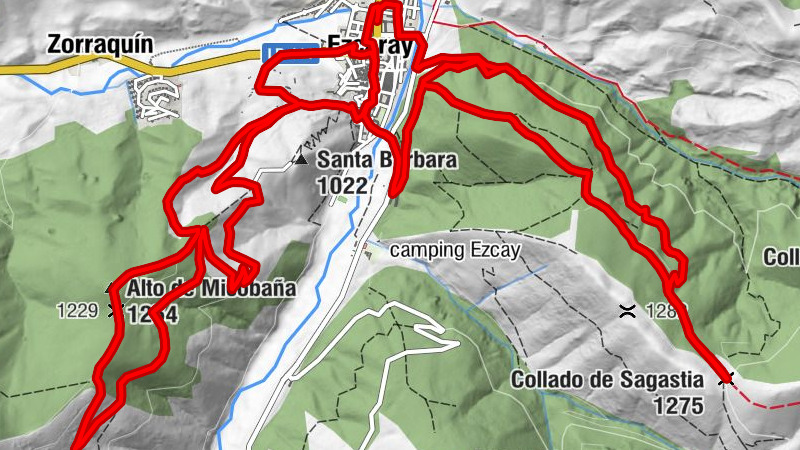 Iglesia de Santa María la Mayor - Alto de Micobaña - Collado de Sagastia - Ezcaray