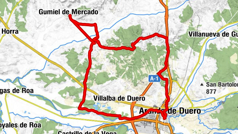 Mesón el Viso - Iglesia de Santo Domingo de Guzmán - Aranda de Duero - Ermita de San Antonio Abad