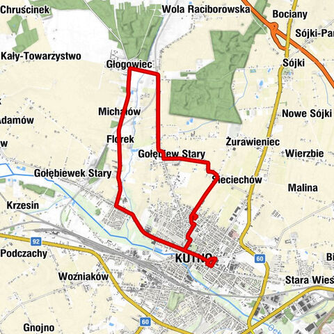 Kutno - Gołębiew Stary - Kościół parafialny pw. św. Wawrzyńca - Osiedle Tarnowskiego