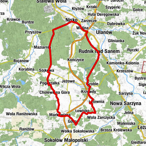 Łowisko - Kościół pw. Najświętszej Maryi Panny Matki Kościoła - Kaplica przedpogrzebowa - Kościół pw. Ofiarowania NMP