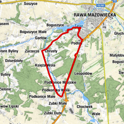 Księża Wola - Podkońska Wola - Sapori Italiani - Rawa Mazowiecka
