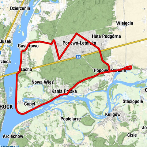 Popowo Kościelne - Kościół pw. Narodzenia Najświętszej Maryi Panny - Popowo-Parcele - Serock