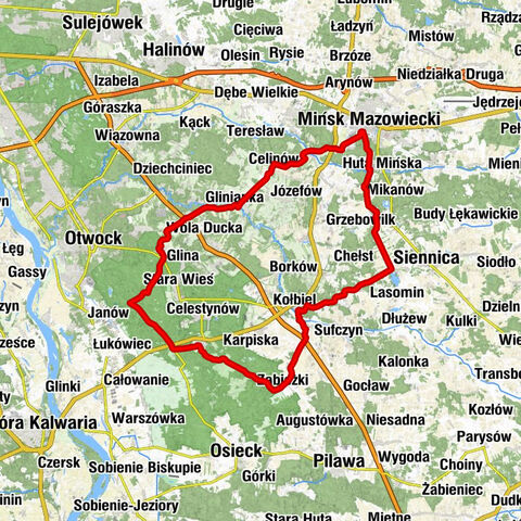 Mińsk Mazowiecki - Kędzierak - Podrudzie