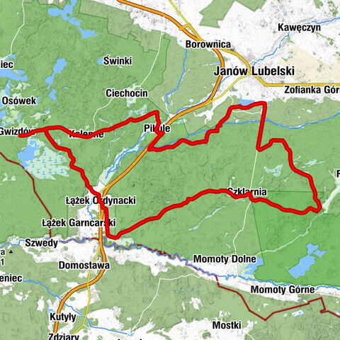 Gwizdów - Kalenne - Pikule - Zajazd Przy Kominku