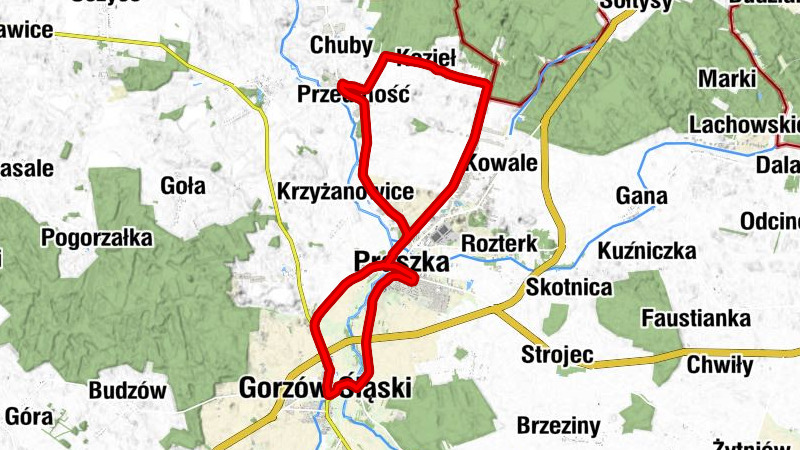 Gorzów Śląski - Praszka - Kościół pw. świętej Jadwigi Śląskiej - Kaplica pw. św. Jana Chrzciciela