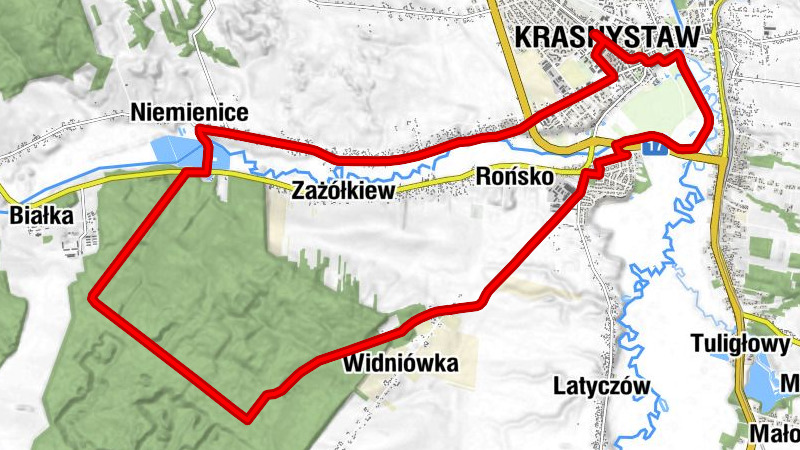 Krasnystaw - Kościół pw. Trójcy Przenajświętszej - Krakowskie Przedmieście - Kościół pw. Świętego Franciszka Ksawerego