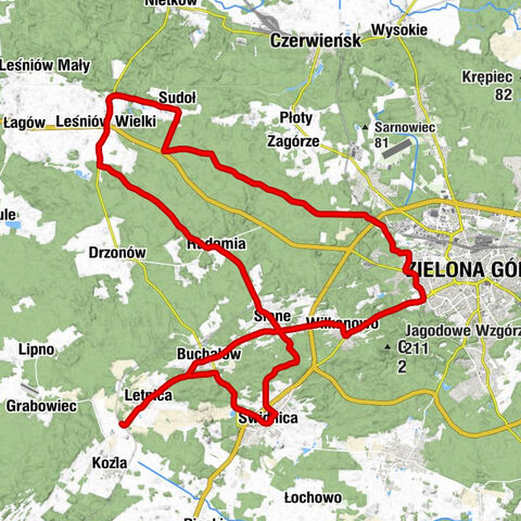 Letnica - Zielona Góra - Ołtarz polowy - Kościół pw. św. Marcina